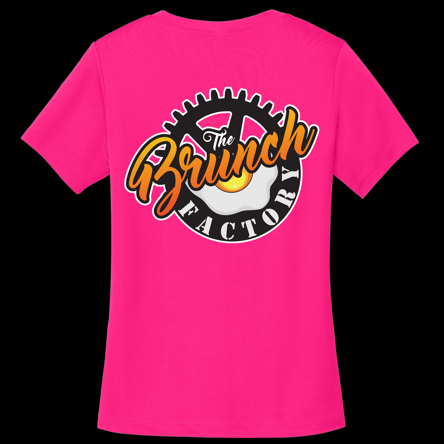 The Brunch Factory Ladies Performance V-neck