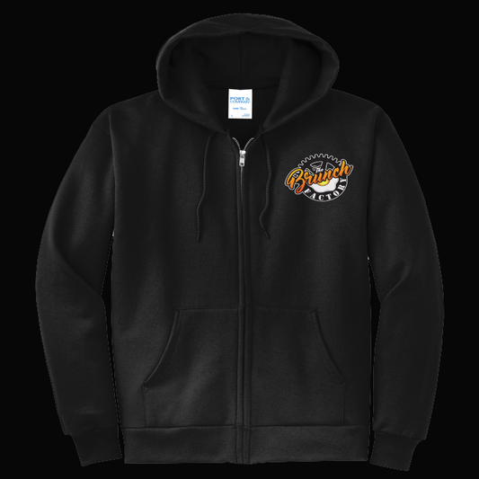 The Brunch Factory Full Zip Hooded Sweatshirt