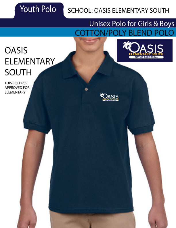 Oasis Elementary South Uniform Polo