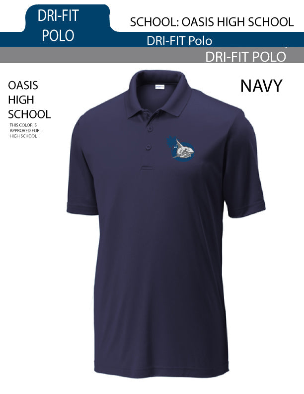 Oasis High School - Dri-fit Polo