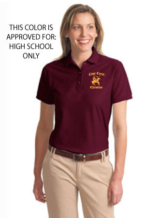 Cape Christian Ladies Embroidered Knit Polo