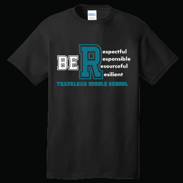 Trafalger Middle School "BE" Spirit Shirt