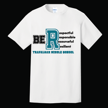 Trafalger Middle School "BE" Spirit Shirt