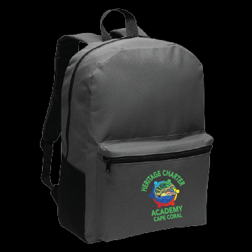 Heritage Charter Academy Single Color Backpack