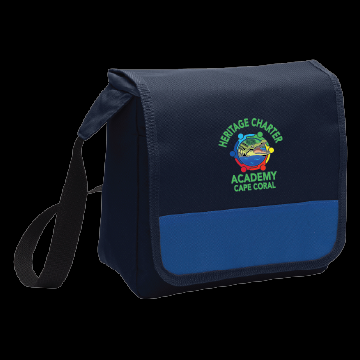 Heritage Charter Academy Lunch Cooler Messenger