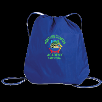 Heritage Charter Academy Drawstring Backpack