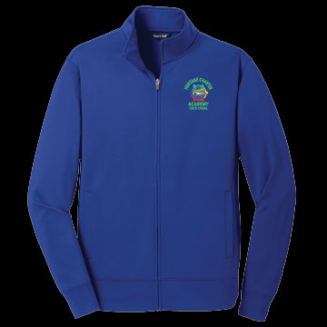 Heritage Charter Academy Youth Performance Fleece Full-Zip Jacket