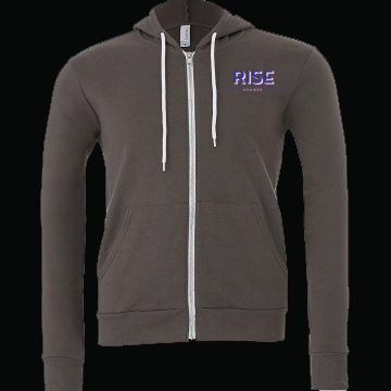 RISE Fleece Full Zip Hoodie