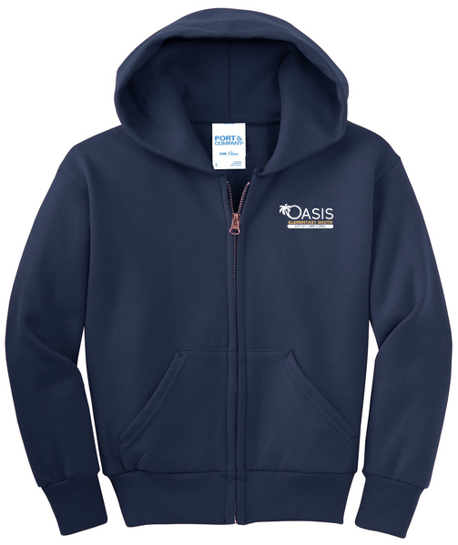Oasis Elementary South Zip-up Hooded Jacket
