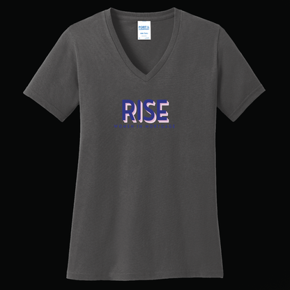 RISE - Cotton V-Neck Tee