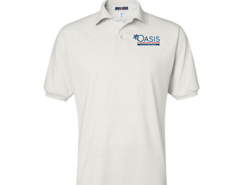 Oasis Elementary North Cotton Polo Shirts