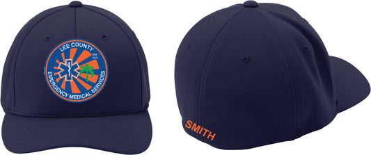 Lee County EMS Hat Sport-Tek® Flexfit® Cool & Dry Poly Block Mesh Cap. STC22