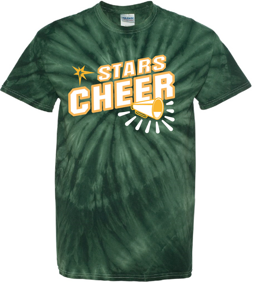 St. Andrew Cheer "Stars Cheer" Spider Tie-Dye T-shirt