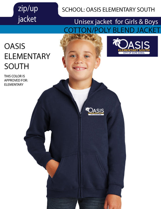 Oasis Elementary South Zip-up Hooded Jacket